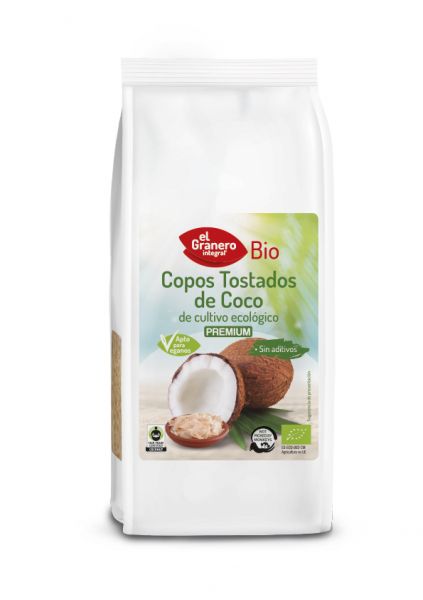 Copos Tostados de Coco Bio 300 g