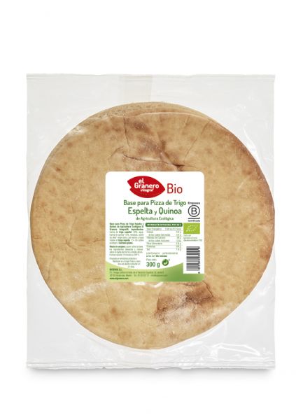 Bases de Blat Espelta Integral i Quinoa P/ Pizza