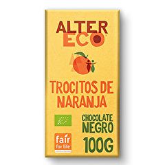 Comprar ALTERECO Chocolate Amargo com Laranja Biológica 100 g Por 3,90€