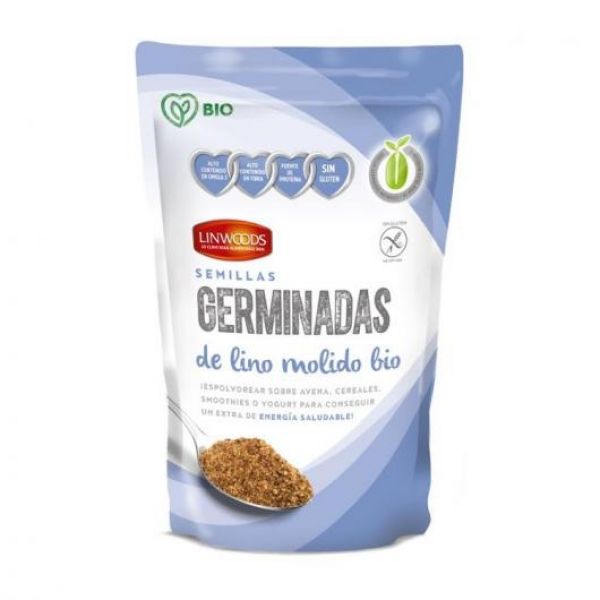 GRAINES DE LIN GERMINÉES BIOLOGIQUES 200 g