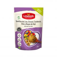 Kopen LINWOODS BIO VLAS-GIRAS-CALAB-CHIA-GOJI ZADEN 200 gr Door 5,21€