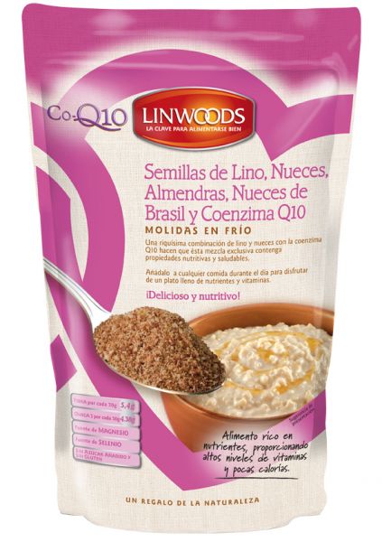 SEEDS FLAX-ALMONDS-WALNUTS AND BRAZIL WALNUTS Q10