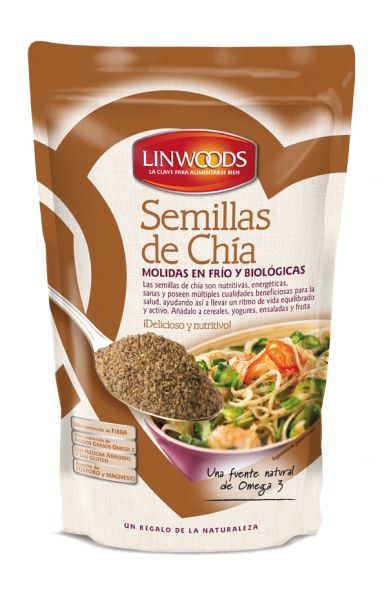 GRAINES DE CHIA MOULU 200 gr - LINWOODS