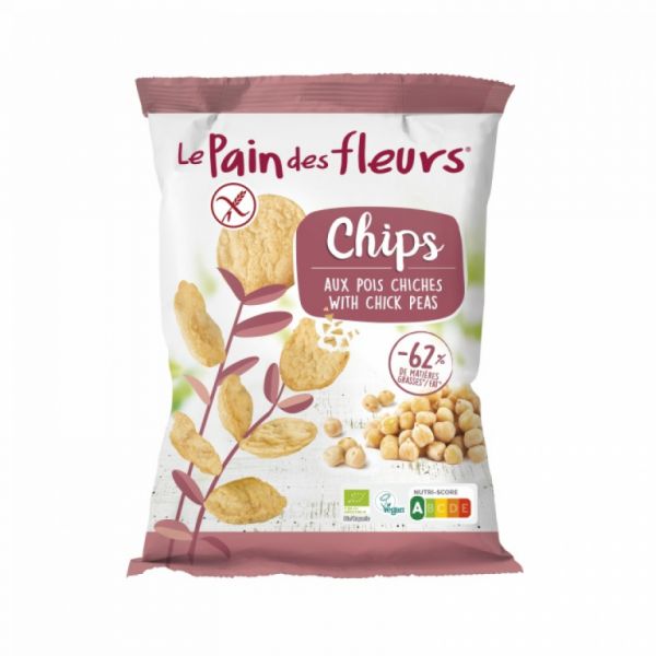 Le Pain Des Fleurs Chips de Pois Chiches 50 g