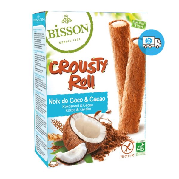 PAIN DE FLEURS À LA CRÈME DE CACAO ET NOIX DE COCO BIO 125 gr