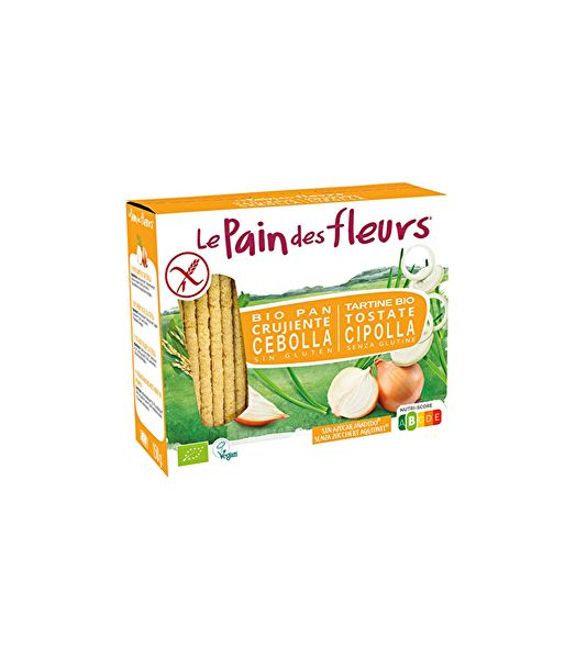 PAN DE FLORES CON CEBOLLA S/GLUTEN BIO 150 gr