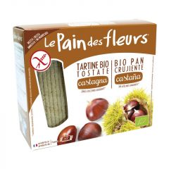 Comprar LE PAIN DES FLEURS PÃO DE FLORES COM CASTANHA BIO SEM GLÚTEN 150 gr Por 4,99€