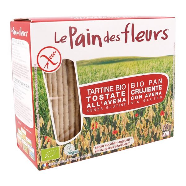 Pain aux Fleurs et Avoine Bio Sans Gluten 150 g