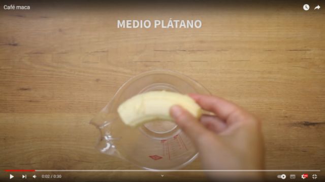 Preparacin / Pasos Desayuno Caf Maca - Paso 1) En 1 vol incorporar los ingredientes