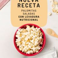 Receta: Palomitas saladas con levadura nutricional