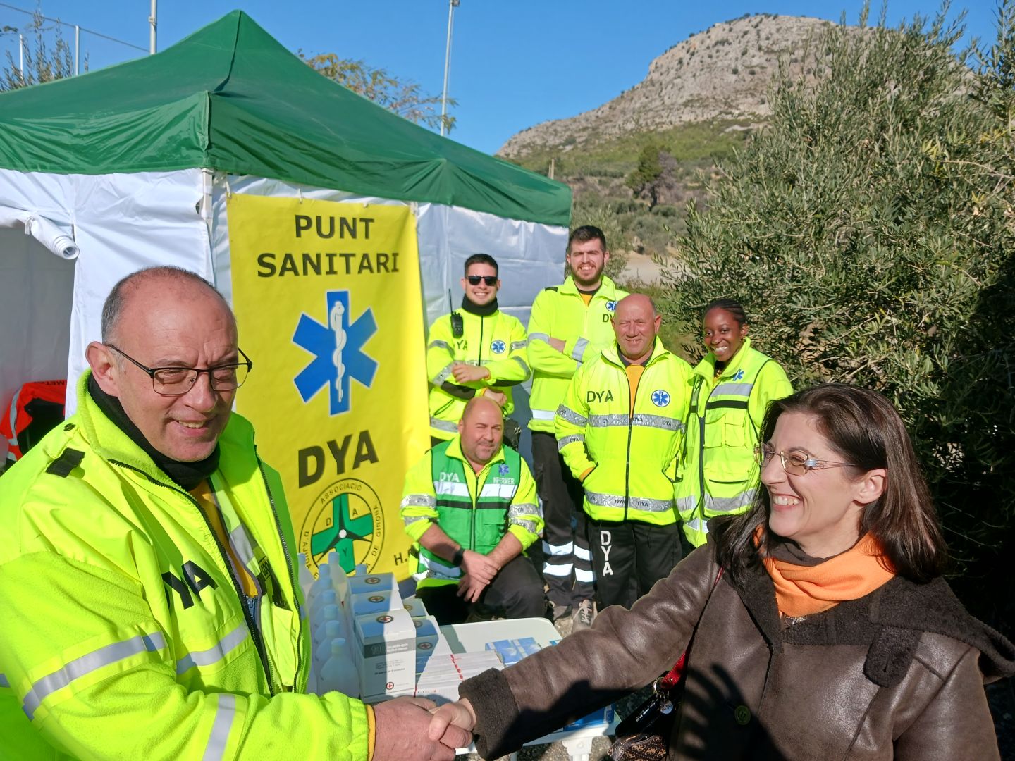 DYA habla de nuestra donación de productos sanitarios