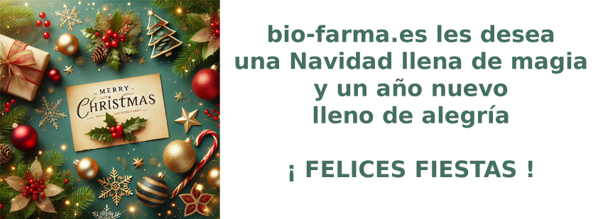 Bio-farma.es les desea felices fiestas